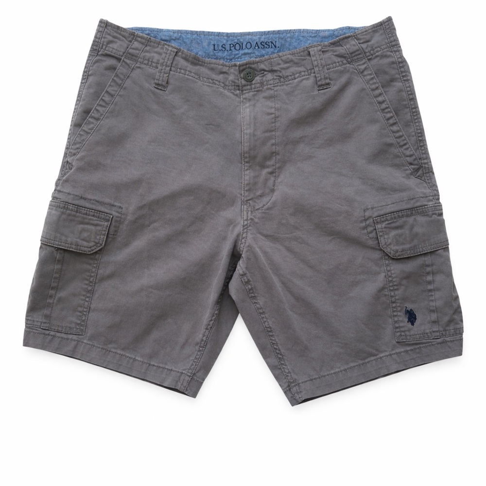 U.S. Polo Assn. Men's Slate Gray Cargo Shorts W36
